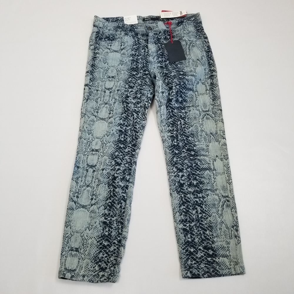 Angels Ornella Snakeprint Slim Fit Jeans 31